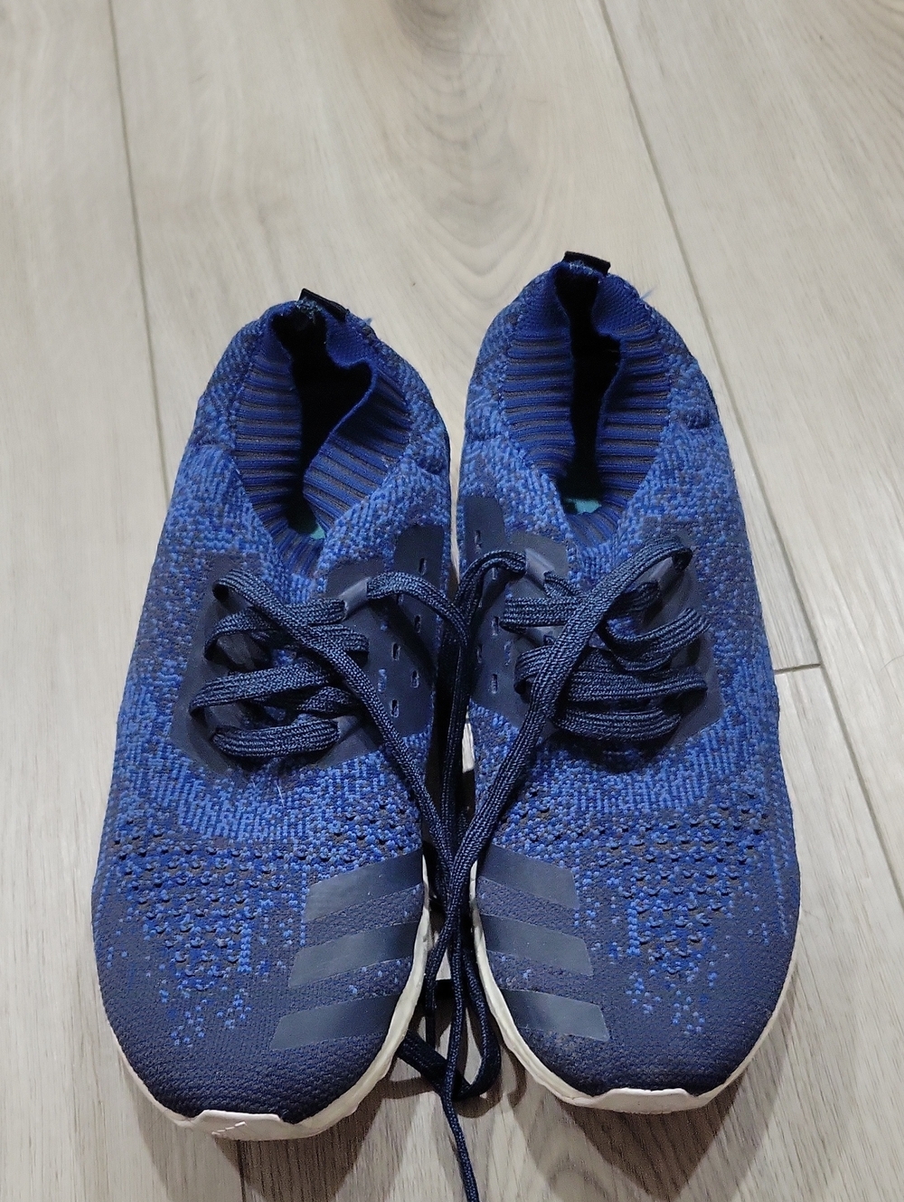 adidas Parley Men's Athletic Knit Sneakers - Navy Blue